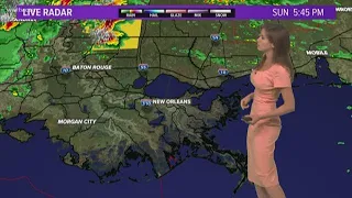 Weather: Tracking the severe storm potential for Sunday night