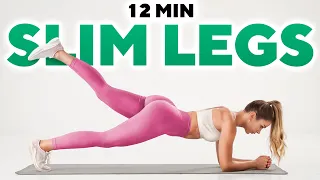 SLIMMER LEGS WITHOUT MUSCLE GROWING  | Personal workout program 👇