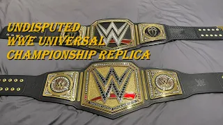 Undisputed WWE Universal Championship Replica Review and Comparison (4K/60fps)