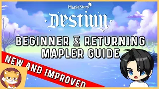 Beginner And Returning Mapler Guide | MapleStory | GMS | Destiny Update