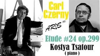 Carl Czerny Etude Op. 299 # 24 ( + sheet music ) / Карл Черни Этюд № 24 оп.299 ( + ноты )