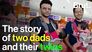 The story of two dads and their twins