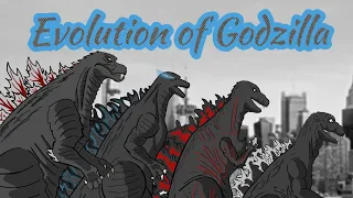 Evolution of Godzilla (1954-2021)