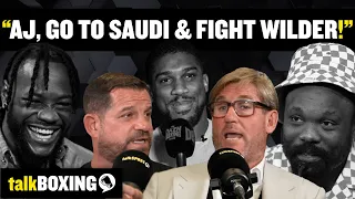 ANTHONY JOSHUA, GO TO SAUDI & FIGHT WILDER! 👀 | EP38 | talkBOXING with Simon Jordan & Spencer Oliver