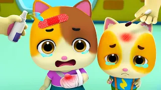 Ah ! Oh ! Baby Got Hurt ! 😭 | Boo Boo Song | + More Kids Songs & Nursery Rhymes | MeowMi Family Show