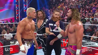Cody Rhodes Seth Rollins & Shinsuke Nakamura vs The Judgement Day – WWE Raw 8/7/23 (Full Match)