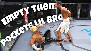 Trash Talker Gets EMBARRASSED in $500 Wager VS The Professor and RAGES 🤣 | UFC 4