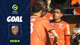 Goal Julien PONCEAU (58' - FCL) FC LORIENT - AC AJACCIO (3-0) 22/23