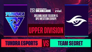 Dota2 - Team Secret vs. Tundra Esports - Game 2 - DreamLeague S15 DPC WEU - Upper Division