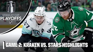 Seattle Kraken vs. Dallas Stars: Second Round, Gm 2 | Full Game Highlights