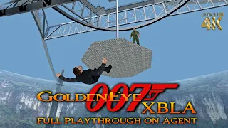 Leaked Goldeneye 007 Beta (Xbox Live Arcade) - Full Playthrough on Agent Difficulty (4K)