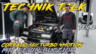 VW Corrado 16V Turbo 4Motion - Technik Talk mit Kevin Buczior I Teil 2 I RD48