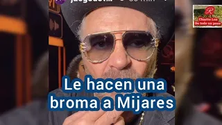 LA PRODUCCIÓN DE JUEGO DE VOCES LE HACE UNA BROMA A MIJARES, SE VIVIÓ UN DIVERTIDO MOMENTO 💃💃💃