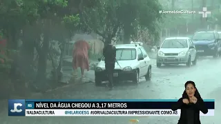 CICLONE EXTRATROPICAL causa inundações e transbordamento em Porto Alegre