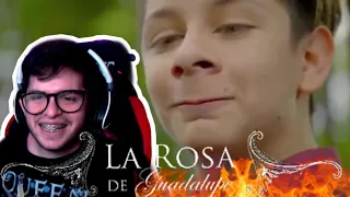 EL DEMENTE reaccióna  LA ROSA DE GUADALUPE - MI HIJO DR0G0🥴