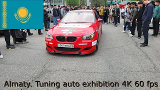 Almaty, meeting of tuned cars 4K