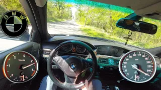 BMW 550I E60 Pov Drive- Crazy V8