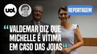 Valdemar vê Michelle Bolsonaro como vítima no caso das joias e crise se agrava no clã, diz Bombig