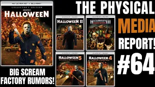 HALLOWEEN 4KS COMING FROM SCREAM FACTORY! | THE PHYSICAL MEDIA REPORT #64