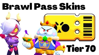 All Tier 70 Brawl Pass Skins In One Video