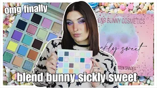 NEW Blend Bunny Sickly Sweet | Tutorial + Swatches