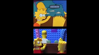 Lego Simpsons - Part of Old Money Episode (Side by Side Version)