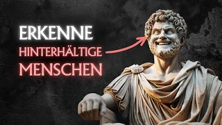 Wie du MANIPULATION und hinterhältige Menschen SOFORT erkennst | Die stoische Methode | Stoizismus