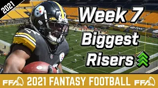 These Players are Going Up in Value | Week 7 ROS Ranking Risers | 2021 Fantasy Football Advice