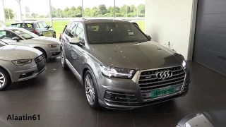 2017 AUDI SQ7 Start Up, Exhaust Sound, In Depth Review Interior Exterior