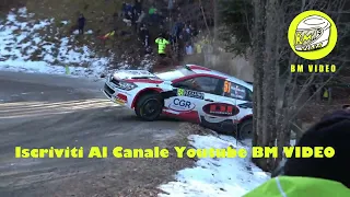 Rally Montecarlo 2024 Mistake Crash Day1-2