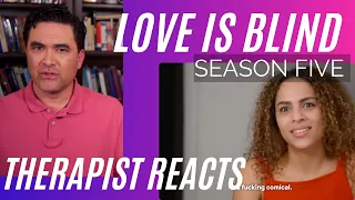 Love Is Blind - Season 5 - #39 - (Uche & Lydia Fight) - Therapist Reacts