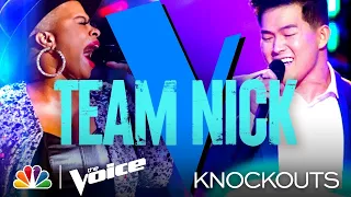 Dana Monique and Keegan Ferrell Bring Such Different and Amazing Energy - The Voice Knockouts 2021