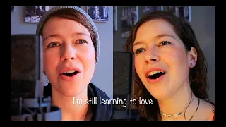Woman sings duet with male and female voice | Say Something | A Great Big World & Christina Aguilera