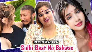 Sidhi Baat No Bakwas 🔥 | Hindi Funny Memes | Trending Memes | REACTION | SWEET CHILLIZ |