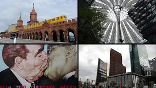 BERLIN 2021 : 9) Potsdamer Platz, Checkpoint Charlie, East Side Gallery, Oberbaumbrücke.