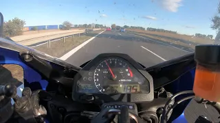 Honda CBR 1000-rr highway top speed