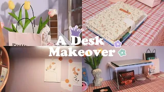 🎬 a desk makeover ㅡ my dream study corner 🌷