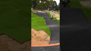 Would you ride this pumptrack?🙌🏽 | Subscribe #shortsclip