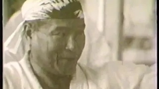 Mas Oyama 大山倍達  Old video kyokushin technics 1971