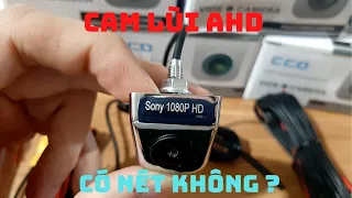 So sánh camera lùi zin theo xe và camera lùi ahd siêu nét cho màn android