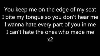 Bite My Tongue - You Me At Six (LYRICS ON SCREEN)