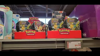 ALDI HAS POKEMON CARD TINS!! AND AT A DISCOUNT!! WHAT DID WE PULL??