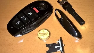 DIY: Easiest way to replace Touareg Key battery & Emergency Key removal (2011+)