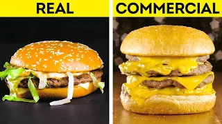 20 Shocking FOOD Commercial Tricks That Will Blow Your Mind!