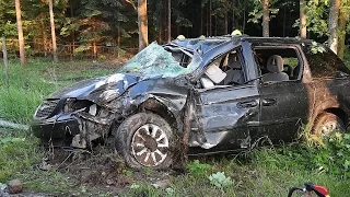 Crash auf der A1 nach Sekundenschlaf