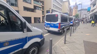 Polizei Einsatz was ist hier los?