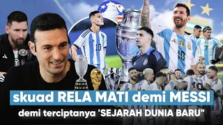 regenerasi skuad ARGENTINA di bawah Messi, ‘Demi 4 Gelar Beruntun’ Ngerinya Argentina di Copa