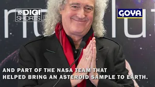 Who knew that Queen lead guitarist Brian May is an astrophysicist?
