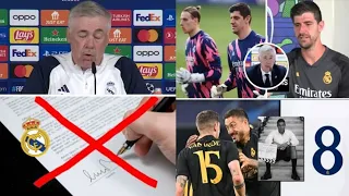 Carlo ancelotti bay dat lap mèt fen nan karyèl kòm antrenè!courtois di li pré 200%poul diskite final