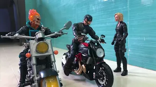 Captain America VS Ghost Rider